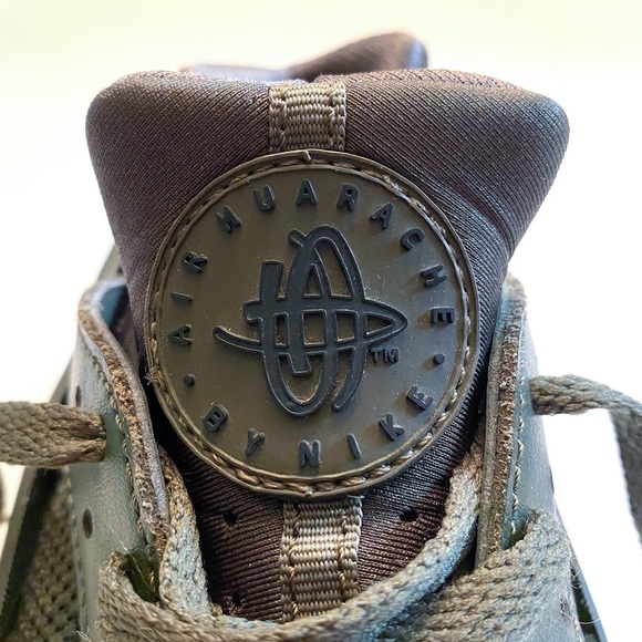 Nike Air Huarache In Cargo Khaki Men’s Size 8 EUC - Picture 8 of 12